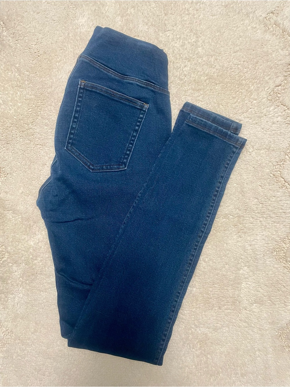 ASSETS by SPANX High Rise Pull On Jean Jegging Denim Small S